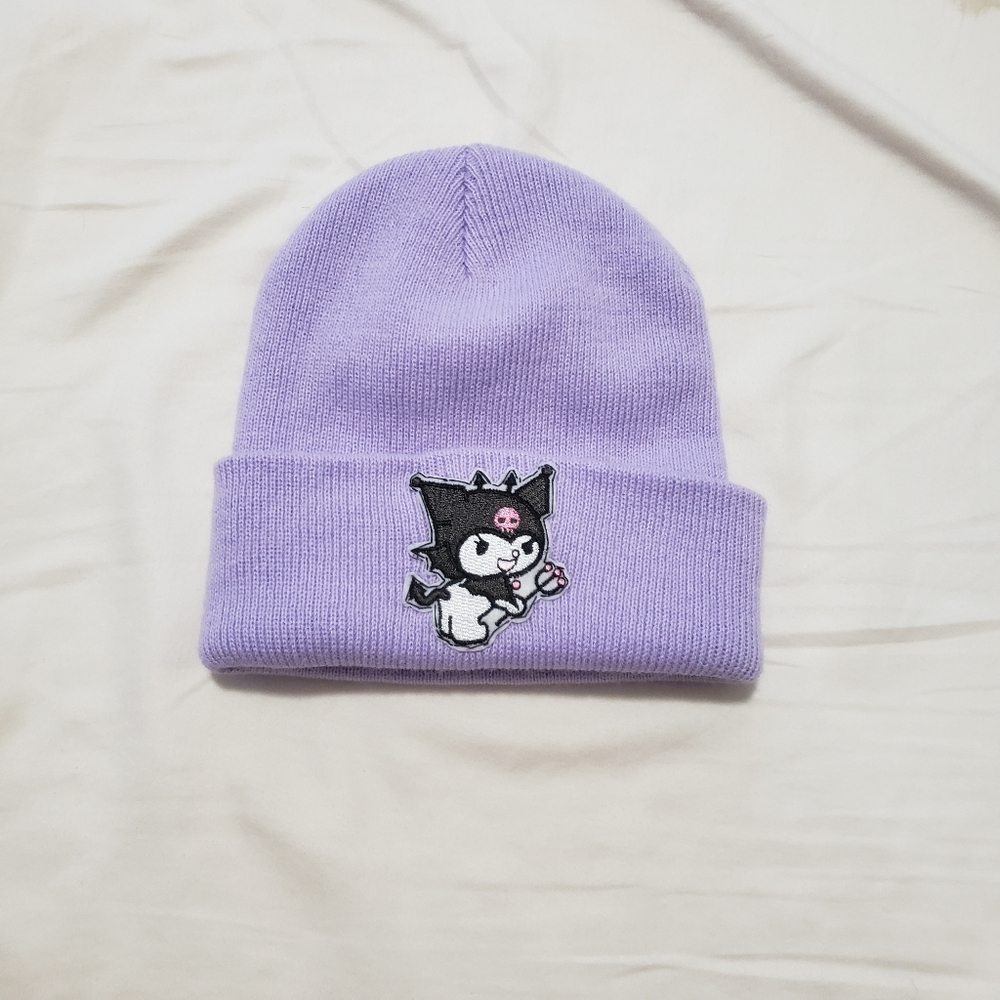 Lavender Kuromi Beanie Small